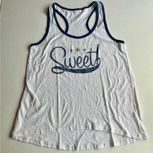 Piehole Whiskey White Womens Tank - Size Small
